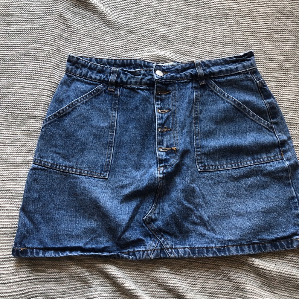 Denim skirt